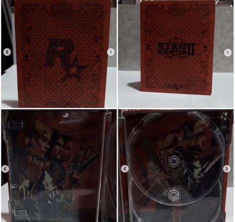 red deas redemption 2 steel box|rdr2 steelbook.